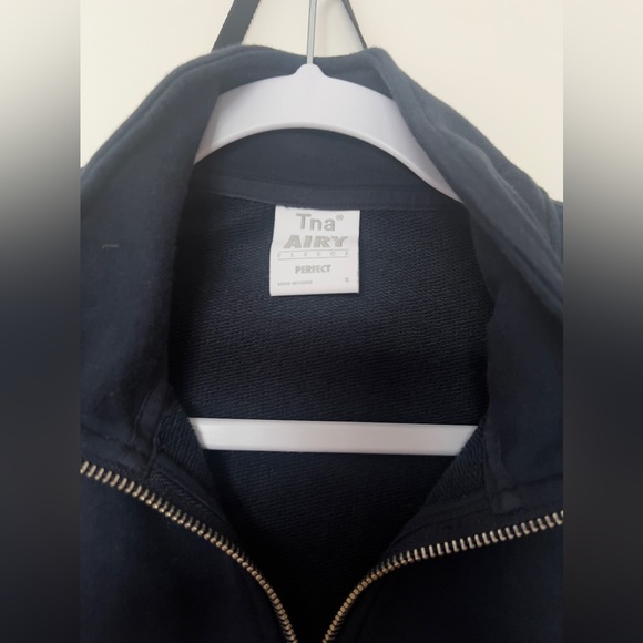 NTNA 1/4 zip navy blue - Picture 2 of 2